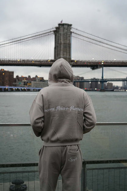 Ambition I طموح Grey Hoodie