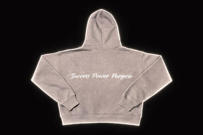 Ambition I طموح Grey Hoodie