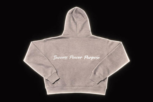 Ambition I طموح Grey Hoodie