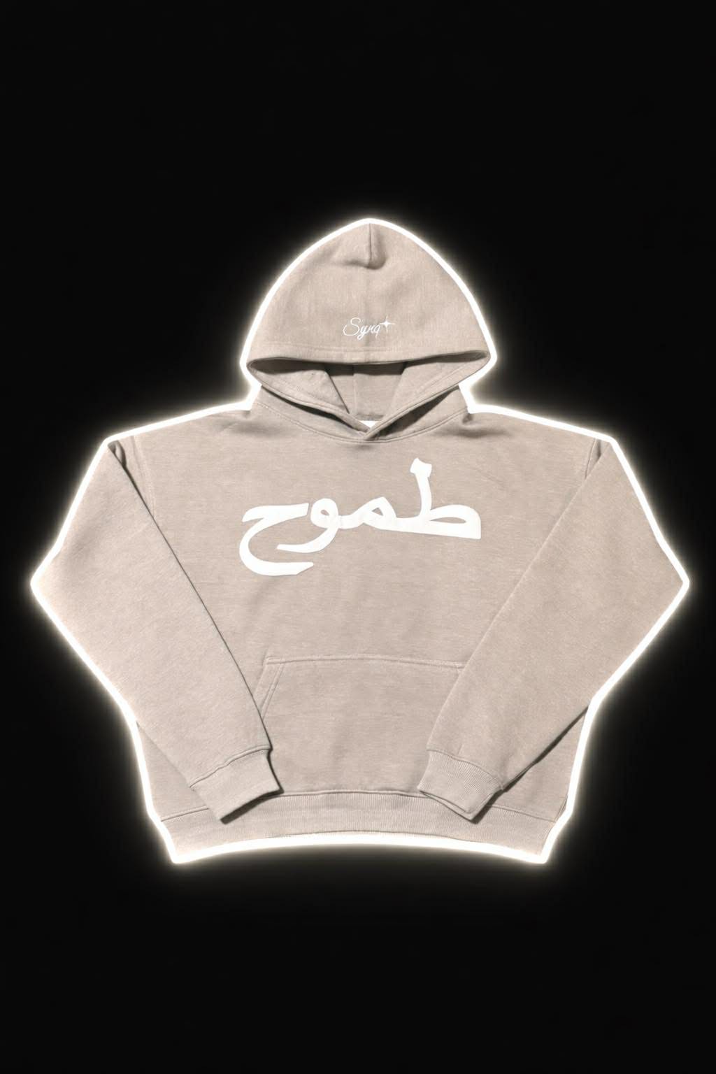 Ambition I طموح Grey Hoodie
